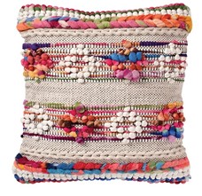 Fair Trade Cotton and Fleece Recycled Sikri Diamond Complete Cushion